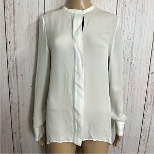 Chic White Women's Blouse